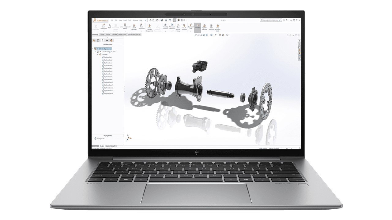 HP ZBook 8 G1i 35.6 cm (14) Mobile Workstation PC, Silver 32GB